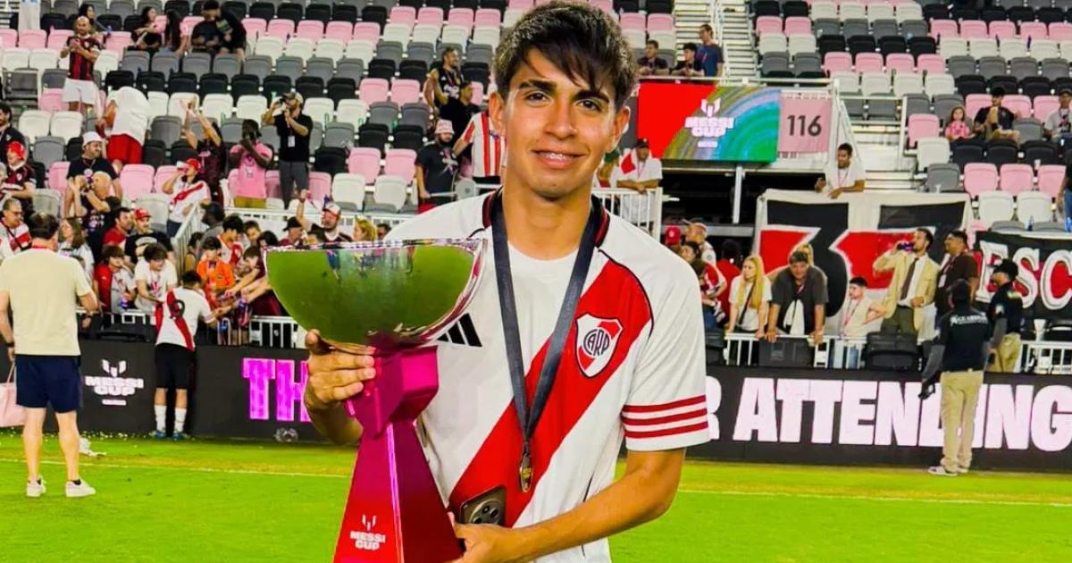 Tahiel Cabral la historia de un chico santiaguentildeo que luchoacute y ganoacute con River
