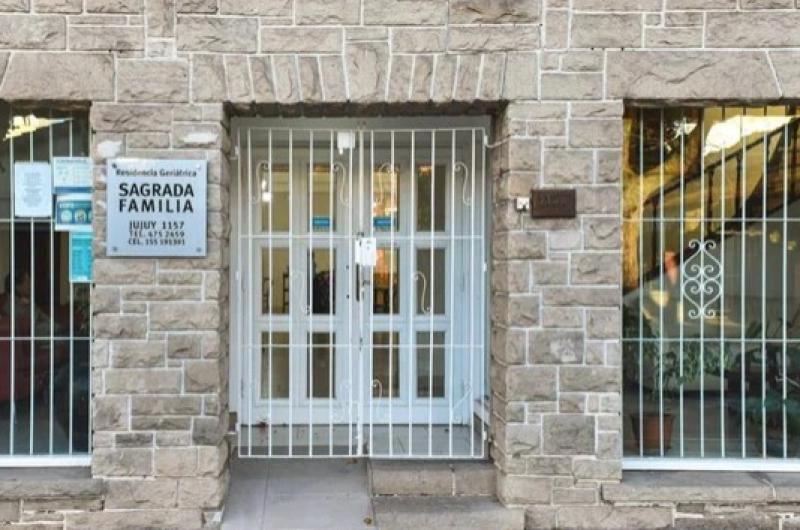 Fachada del geri�trico donde se produjo la tragedia