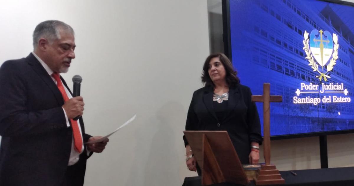 Mariela Bitar de Papa juroacute como nueva Fiscal General de la Provincia