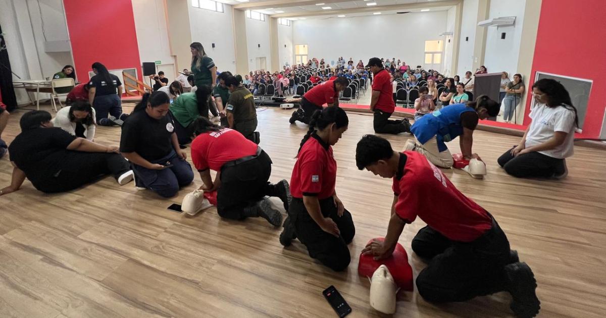 Una intensa jornada de capacitacioacuten promovioacute el Hospital Zonal de Quimi