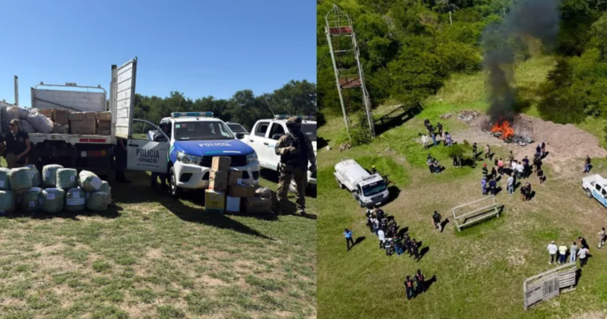 Detuvieron a siete policiacuteas por el presunto desviacuteo de nueve kilos de droga durante un operativo federal
