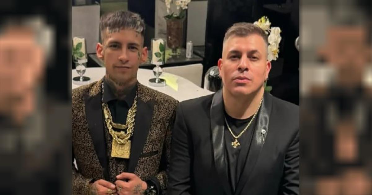 L-Gante y Maxi El Brother Foto- Agencia NA redes sociales