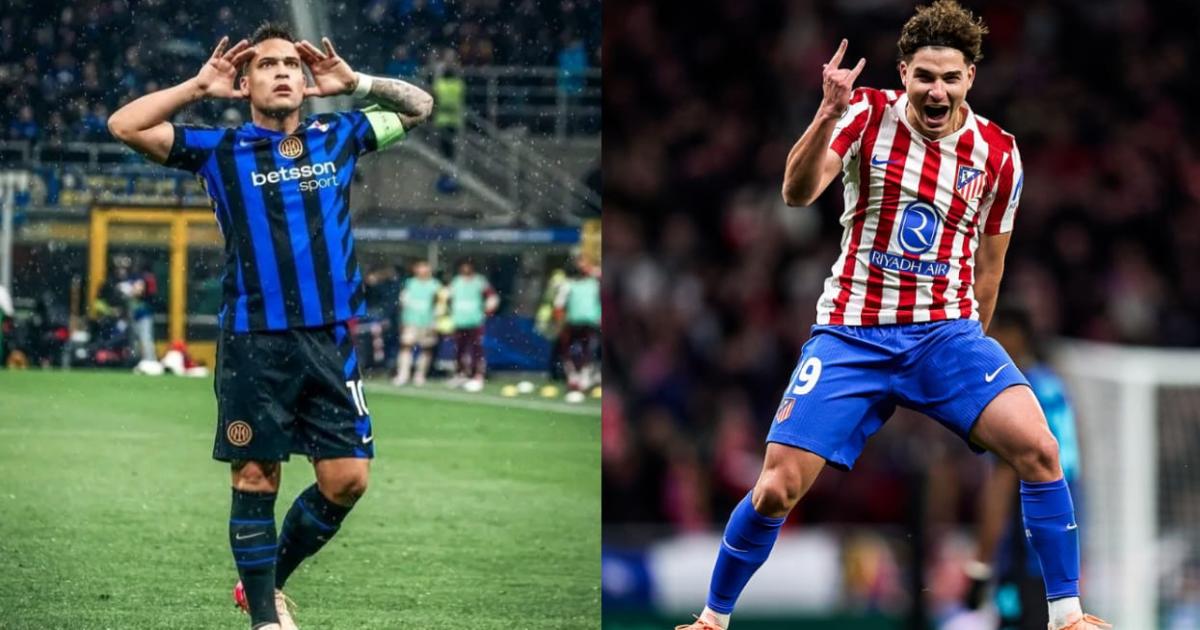 Lautaro Martiacutenez y Juliaacuten Aacutelvarez los argentinos mejores posicionados del 2025