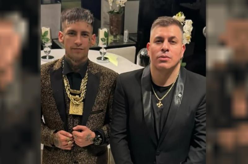 L-Gante y Maxi El Brother Foto- Agencia NA redes sociales