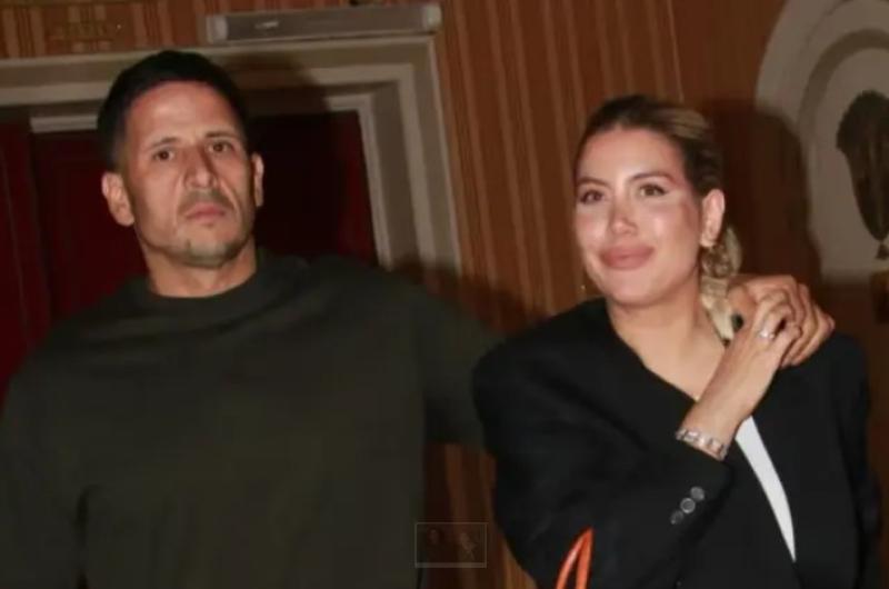 Wanda Nara y su novio Martín Migueles