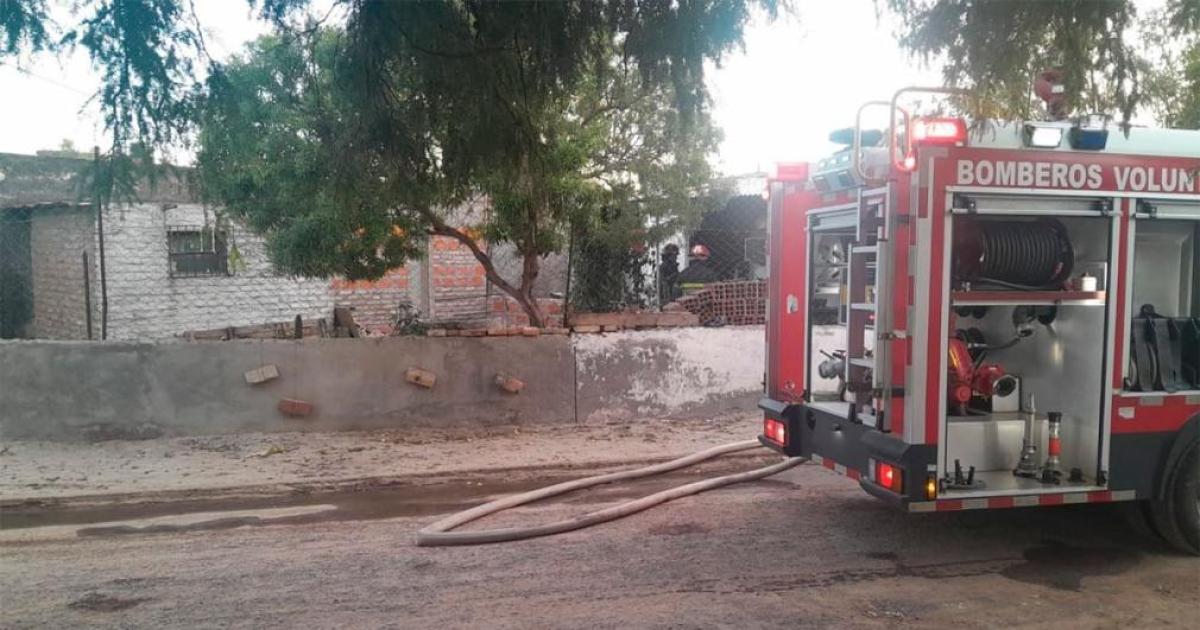 Fallecioacute el hombre que habiacutea quedado atrapado en un incendio