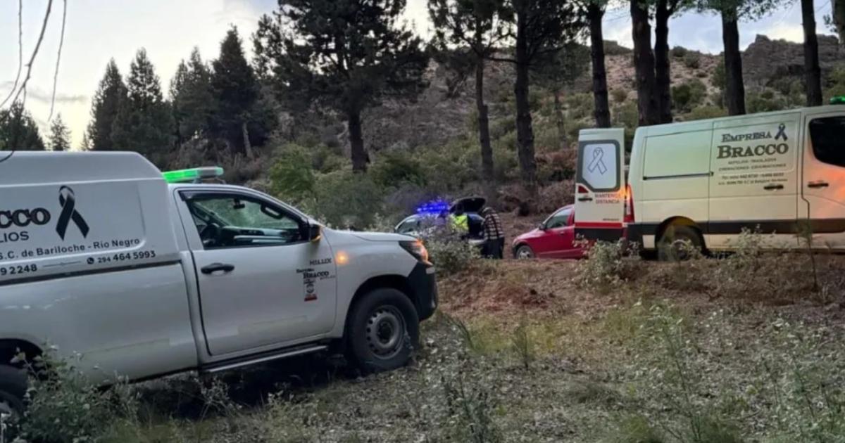 Lugar del accidente - Foto- Agencia de Noticias Bariloche