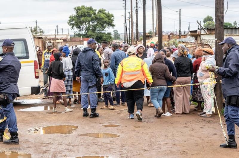 Violento ataque en Sud�frica - Foto- La Naciòn