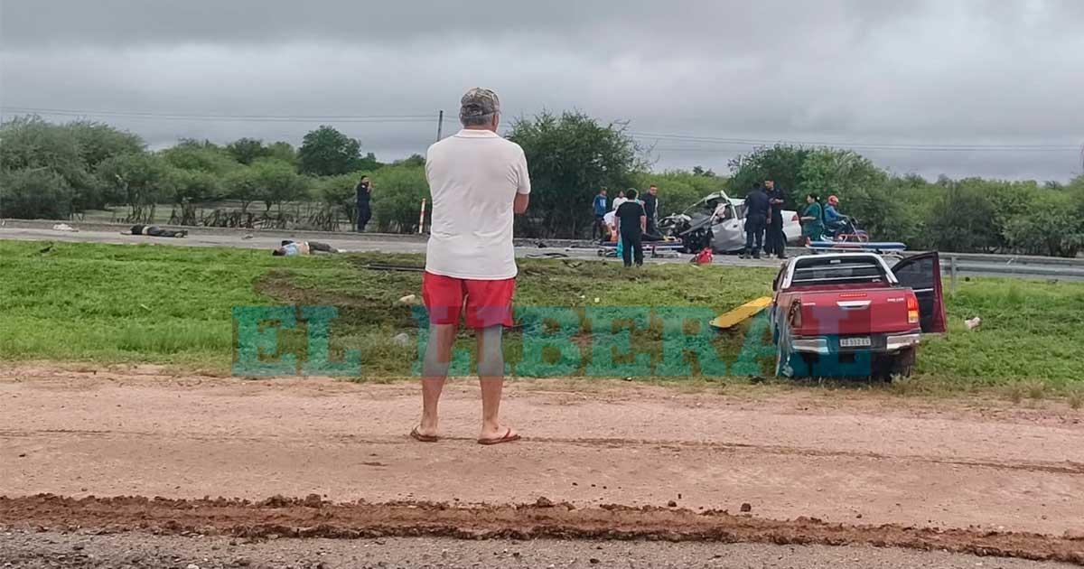 Ruta 9- el comisionado de Amicha resultoacute herido en el accidente en el que murieron cinco personas