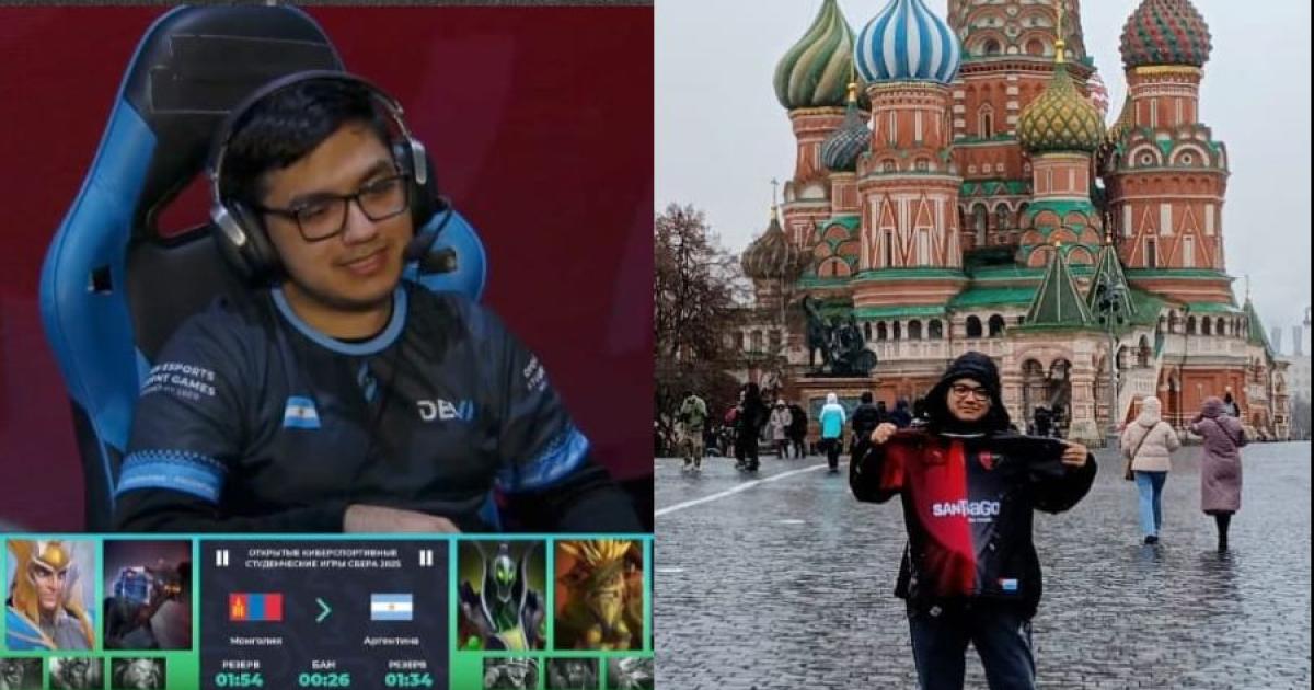 Fabricio Remedi el santiaguentildeo que representoacute a la Argentina en el Mundial Sub 25 de Dota 2