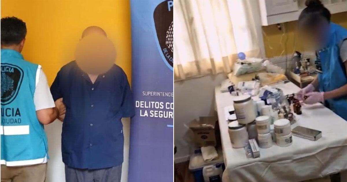 Un falso meacutedico con prisioacuten domiciliaria volvioacute a ser detenido por atender pacientes en su casa
