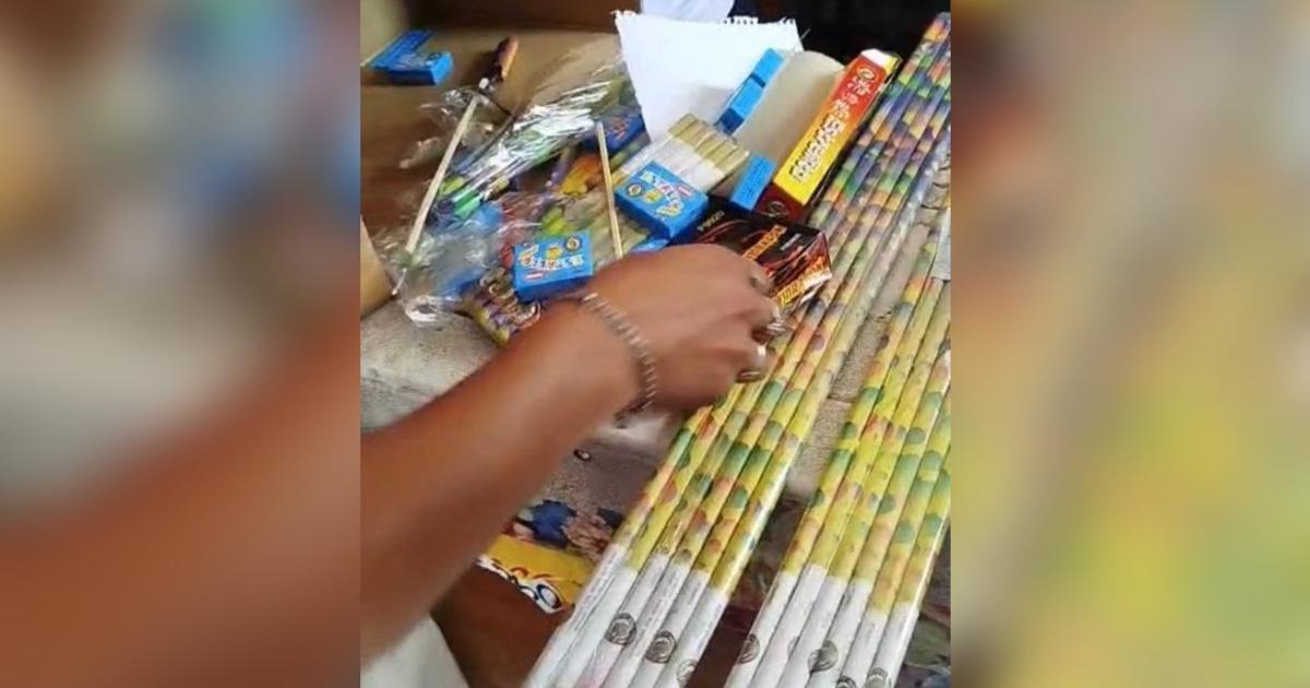 Antildeatuya- Secuestran pirotecnia ilegal durante un operativo de control