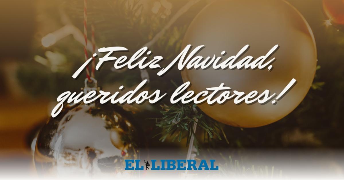 EL LIBERAL desea una feliz Navidad a todas las familias santiaguentildeas que nos acompantildean desde hace 127 antildeos