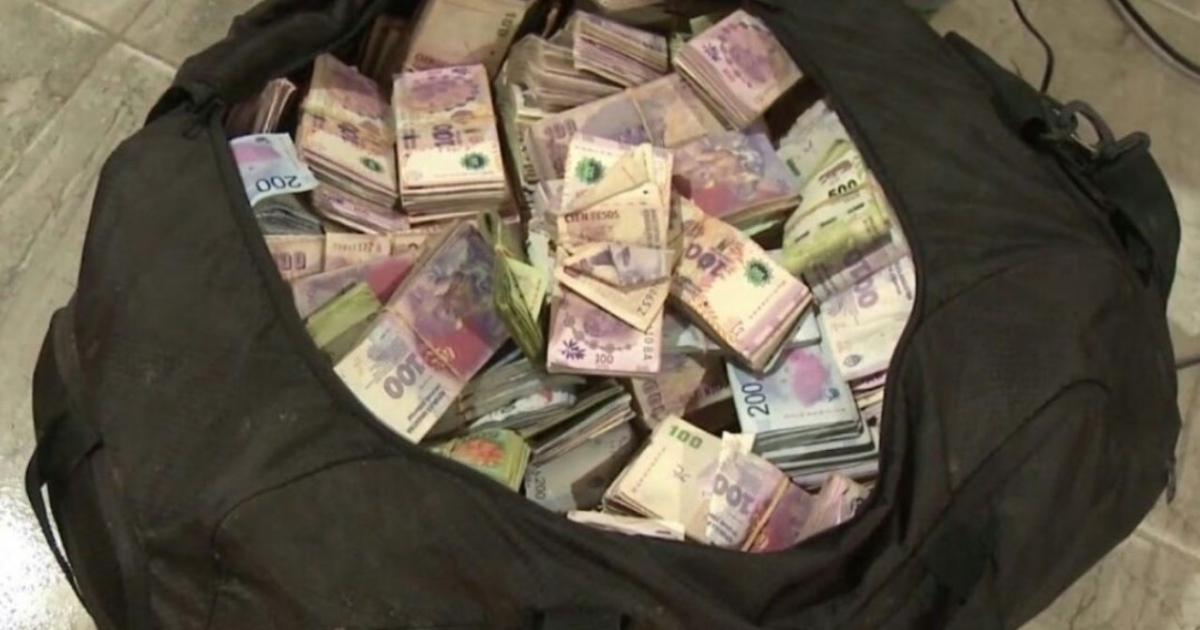 Encontraron un bolso con casi tres millones y lo devolvieron