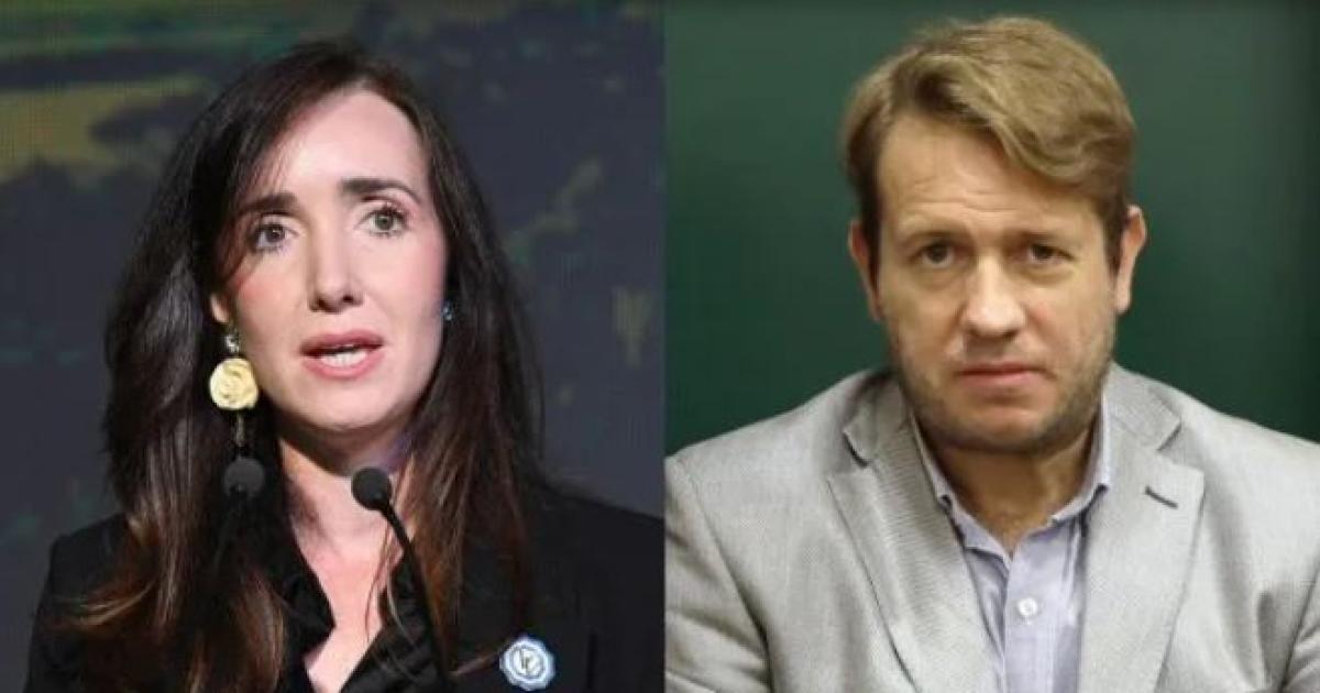 Villarruel cruzoacute con dureza al bioacutegrafo de Milei y expuso la interna libertaria