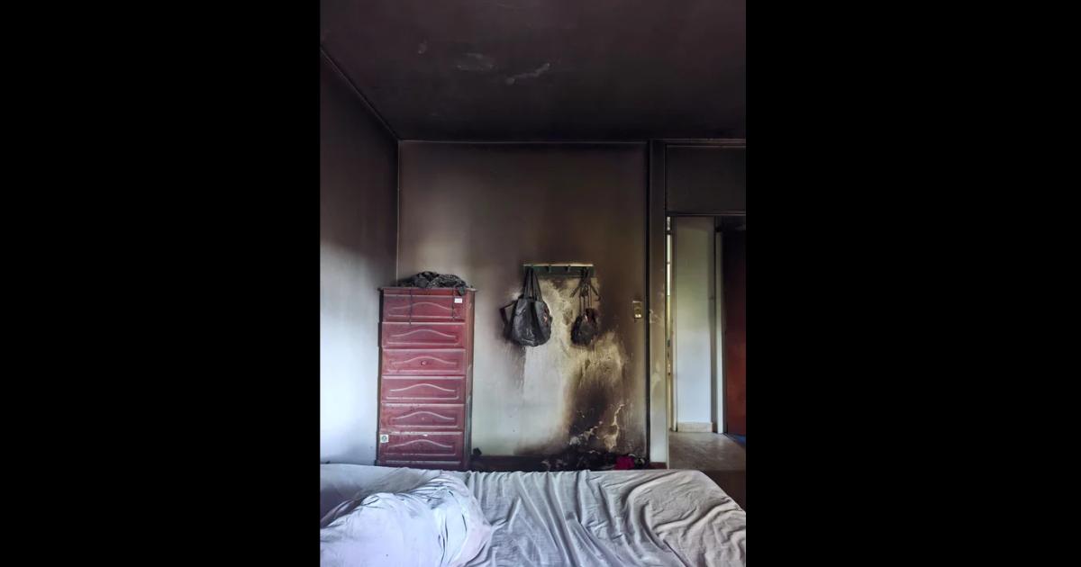 Lamentable- entroacute una cantildeita voladora a su casa y le prendioacute fuego toda la vivienda