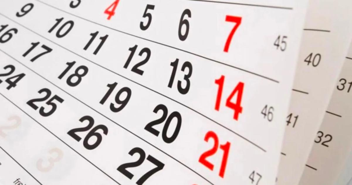 El Gobierno Nacional oficializoacute los feriados no laborables para el 2026