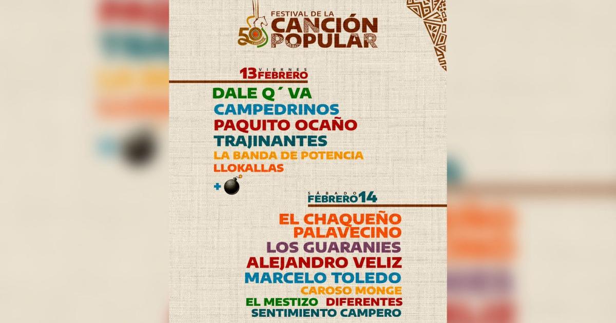 Sumampa se prepara para el Festival de la Cancioacuten Popular 