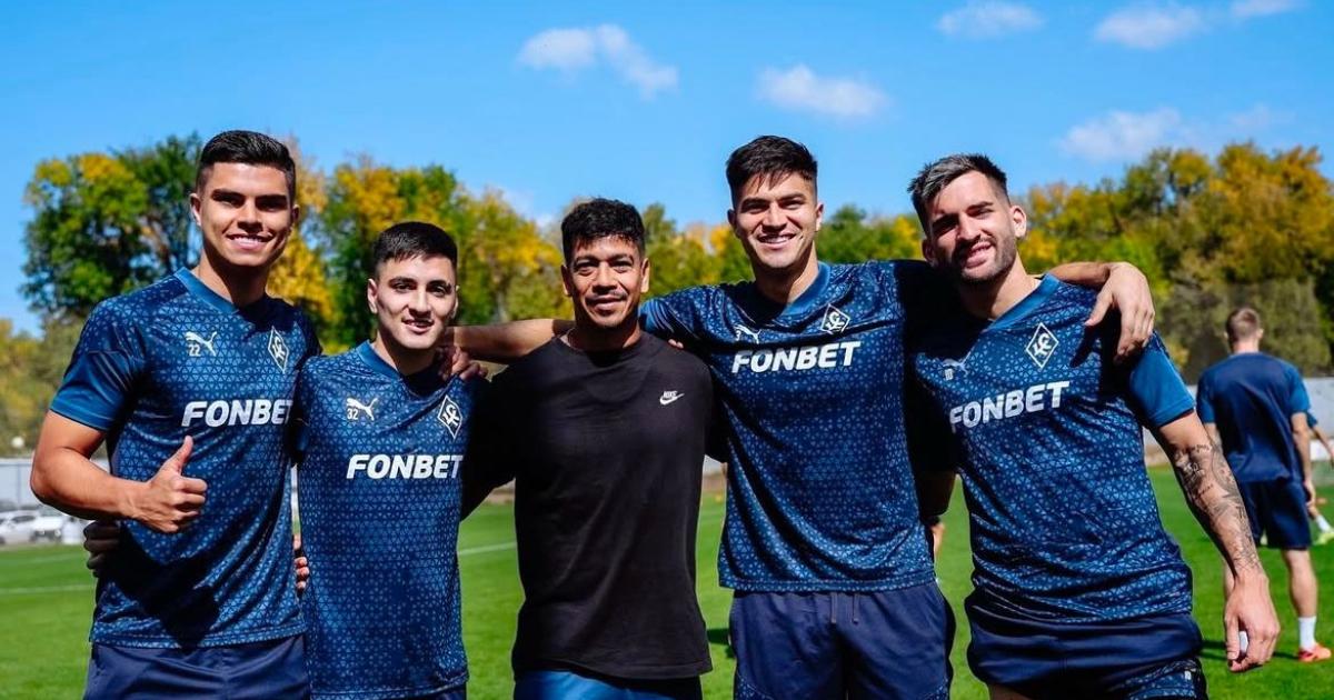 Maxi Anriacutequez kinesioacutelogo de La Banda hace historia en Madrid