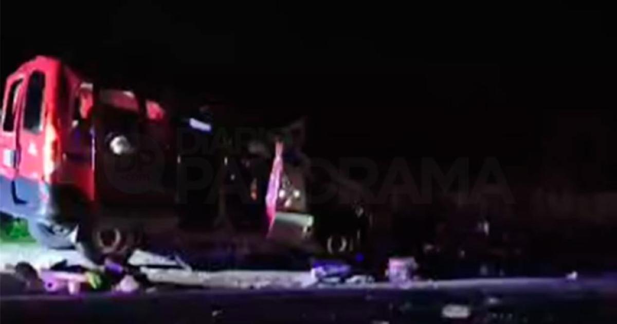 Accidente en la Ruta 34- una familia terminoacute volcando cerca de Selva