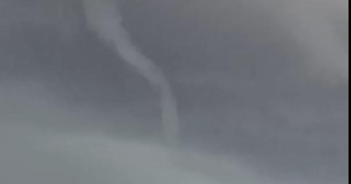 En Termas se vio una formacioacuten similar a un tornado durante la tormenta