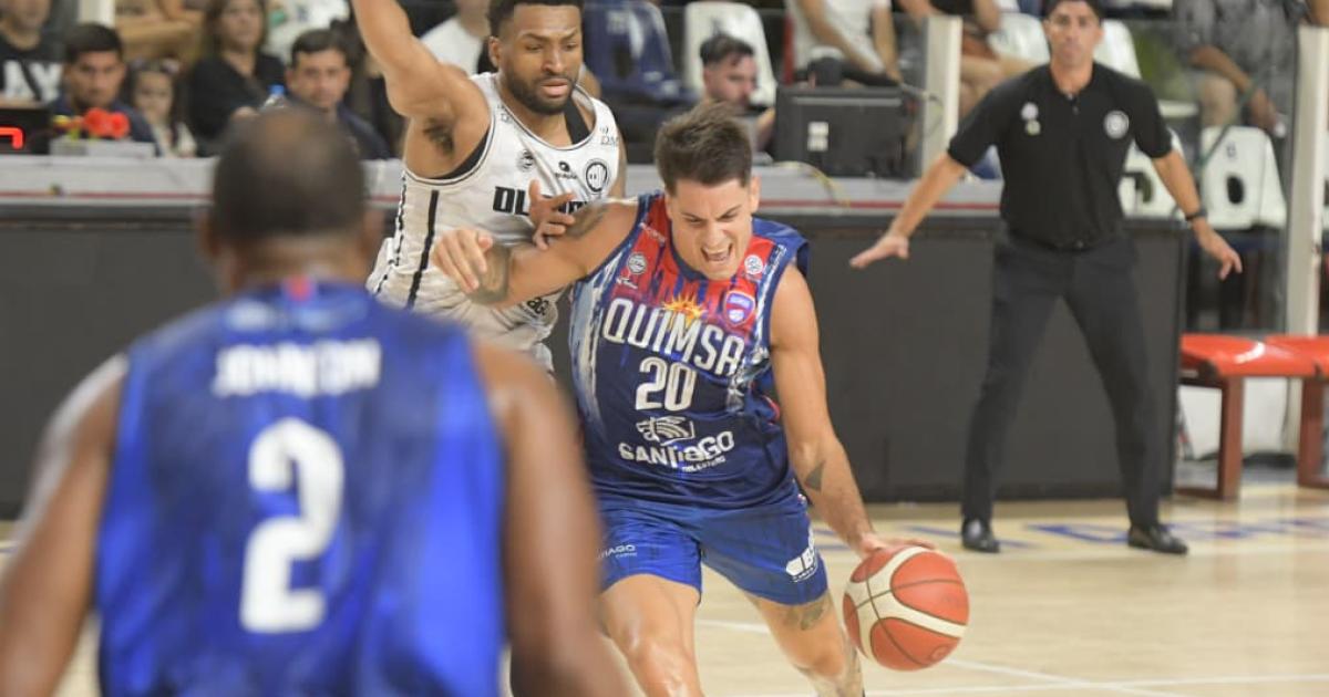 Quimsa vencioacute a Oliacutempico y se aduentildeoacute del claacutesico