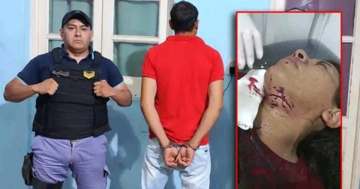 Brutal agresioacuten con un cuchillo a una mujer- escapoacute y pidioacute ayuda