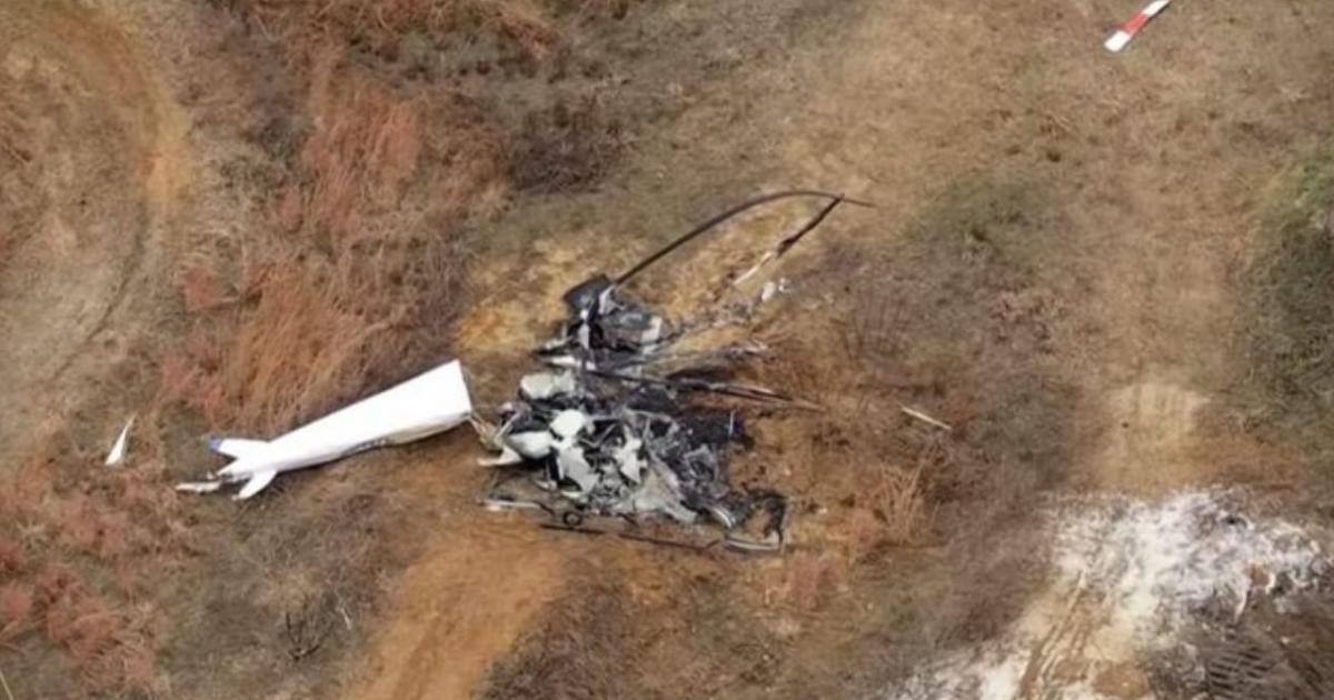 Dos helicoacutepteros chocaron en pleno vuelo en Nueva Jersey