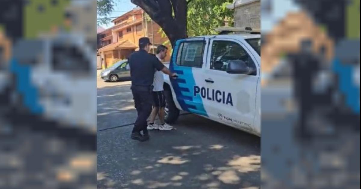 El traslado de Payarola Foto- Agencia NA (Policía)