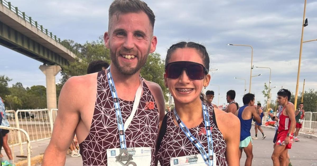 Nélida Peñaflor y Laureano Rosa ganadores de la carrera de San Silvestre 2025