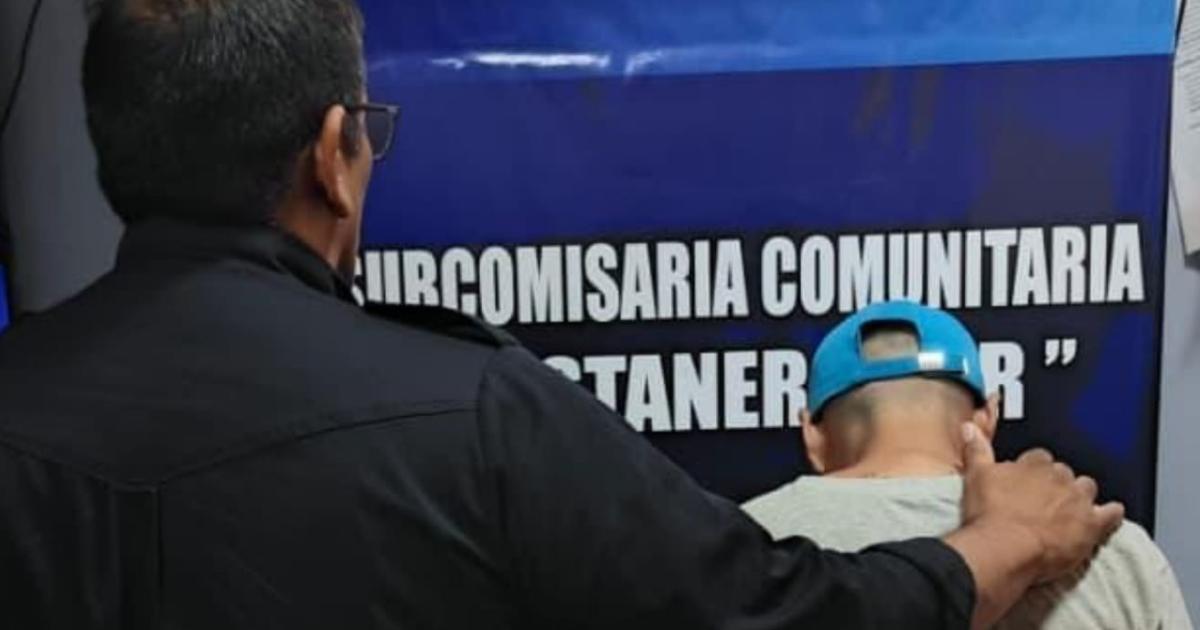 La Policiacutea detuvo a un joven con pedido de captura  vigente por violencia de geacutenero 