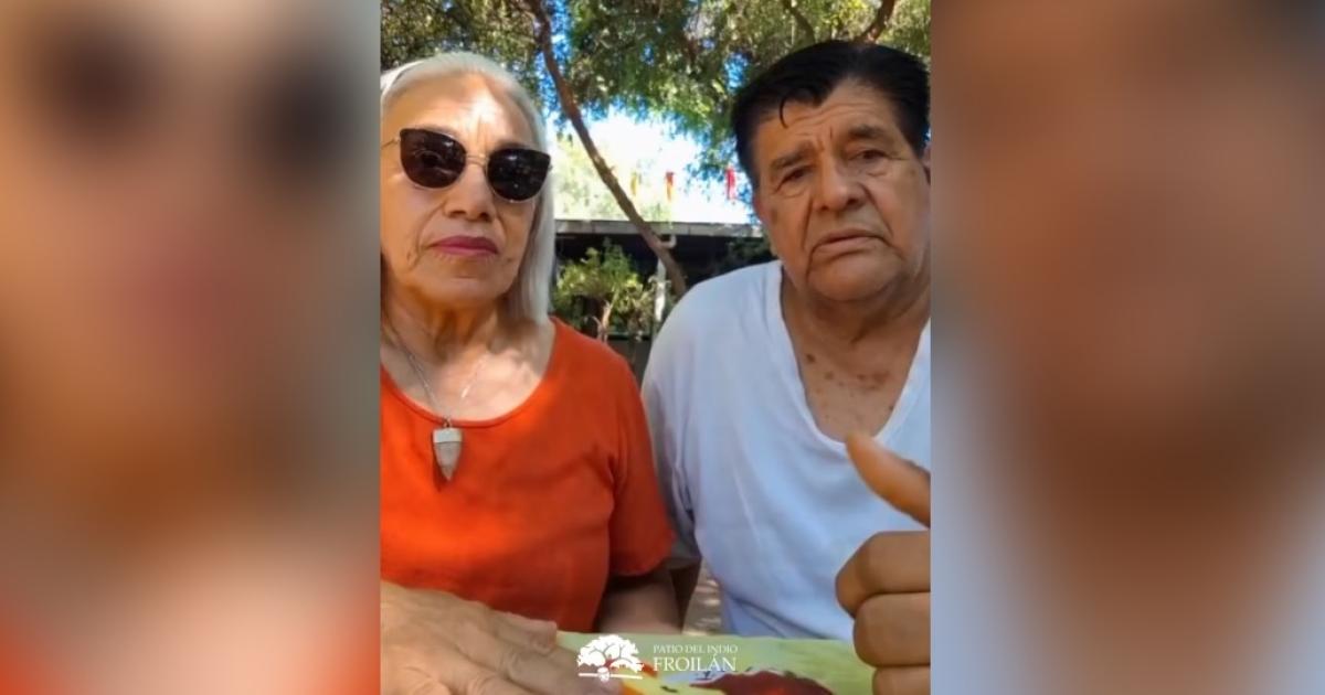 VIDEO El Indio Froilaacuten y Teresa Castronuovo despidieron el antildeo con un emotivo mensaje