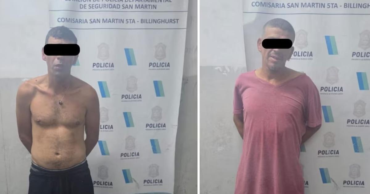 (Foto- Policía bonaerense Infobae)