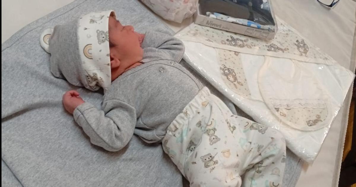 Luciano es el primer nacido en 2026 de la ciudad de Quimiliacute