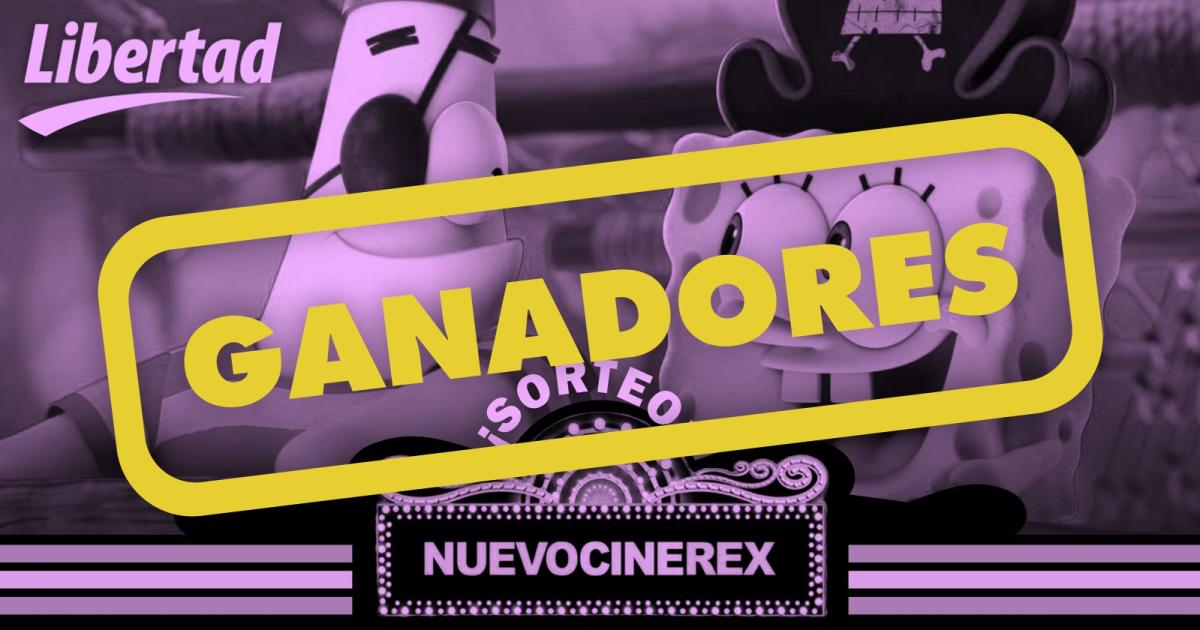 Estos son los ganadores de las entradas para el Cine Rex
