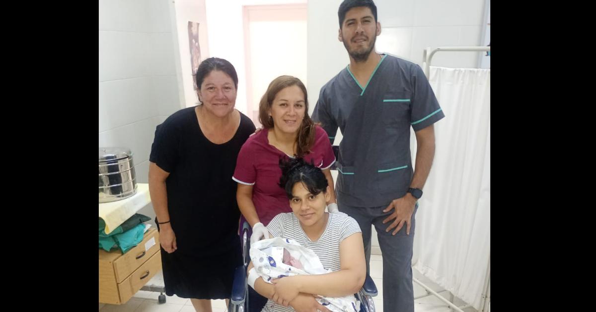 Luciano es el primer nacido en 2026 de la ciudad de Quimiliacute