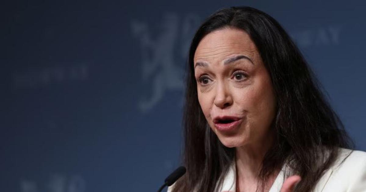 Corina Machado- Es la hora de la libertad tras la captura de Nicolaacutes Maduro