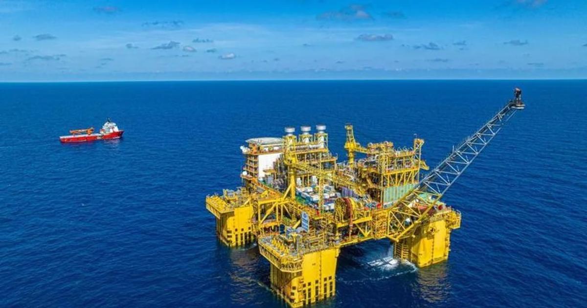Reacutecord de produccioacuten en el mayo yacimiento de gas marino de China