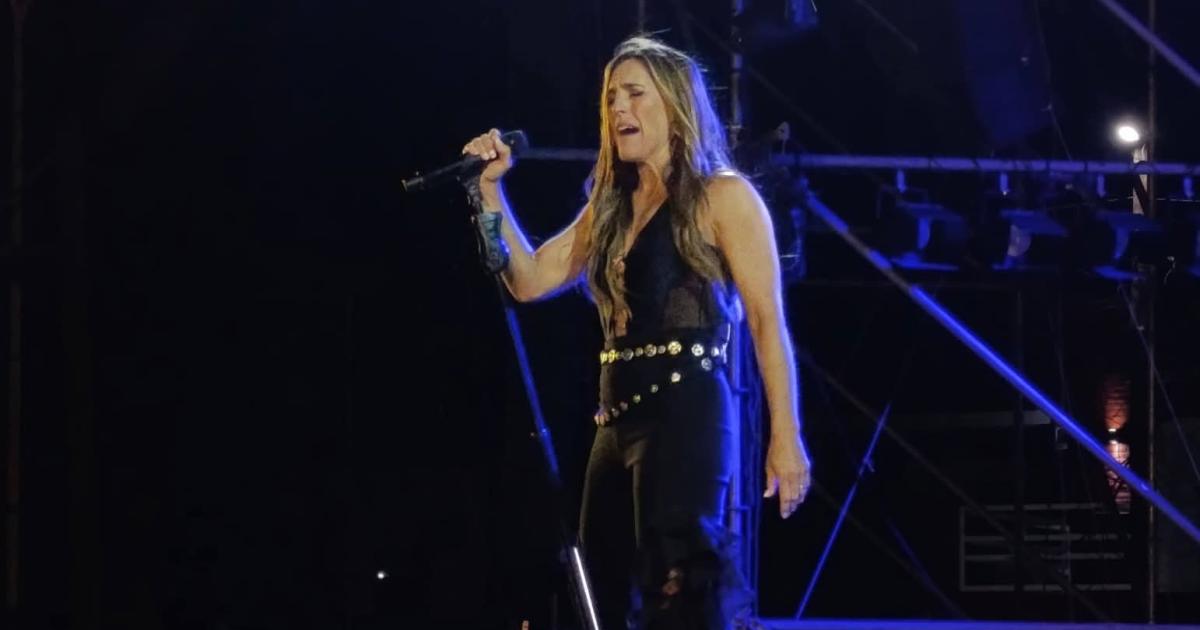 La Sole regresoacute a Antildeatuya e hizo vibrar al puacuteblico en el Festival de la Tradicioacuten