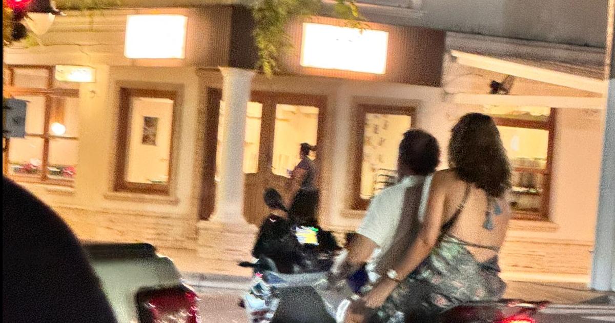 Flechados de nuevo por Cupido Paacuteez y Budaacuten protagonizan accidente en moto