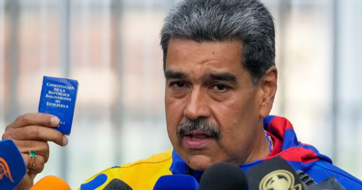 El presidente de Venezuela Nicol�s Maduro (Foto- AP)