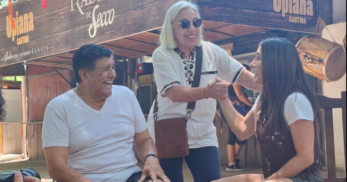 EXCLUSIVO- Lo que no se vio sobre la visita de Soledad Pastorutti al Patio del Indio