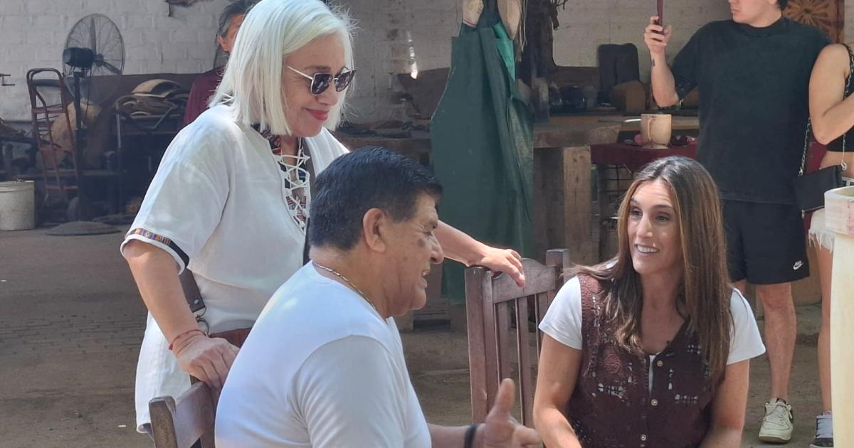 EXCLUSIVO- Lo que no se vio sobre la visita de Soledad Pastorutti al Patio del Indio