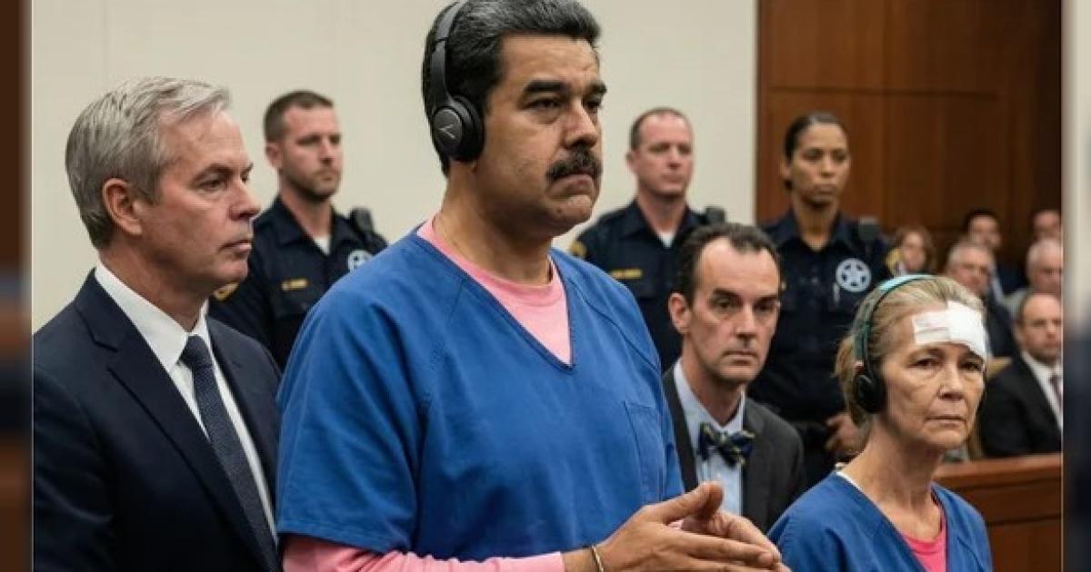 Nicols Maduro ante la Justicia (Agencia NA-Nano Banana)