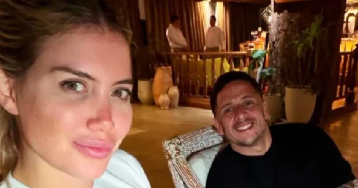 Wanda Nara y Martín Migueles Foto- Agencia NA (Captura)