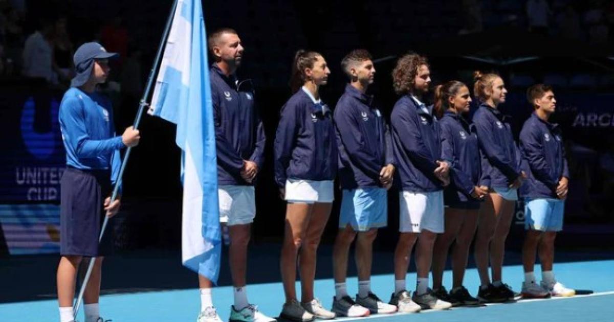 Argentina se clasificó por primera vez a los cuartos de final de la United Cup Foto- Agencia NA (Redes)