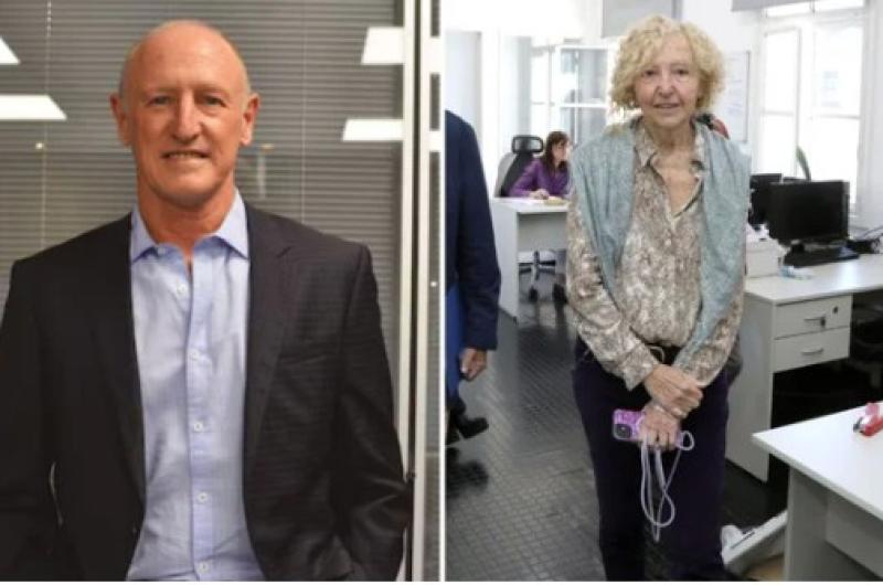 Luis Fontana y Agustina Bisio Foto- Agencia NA