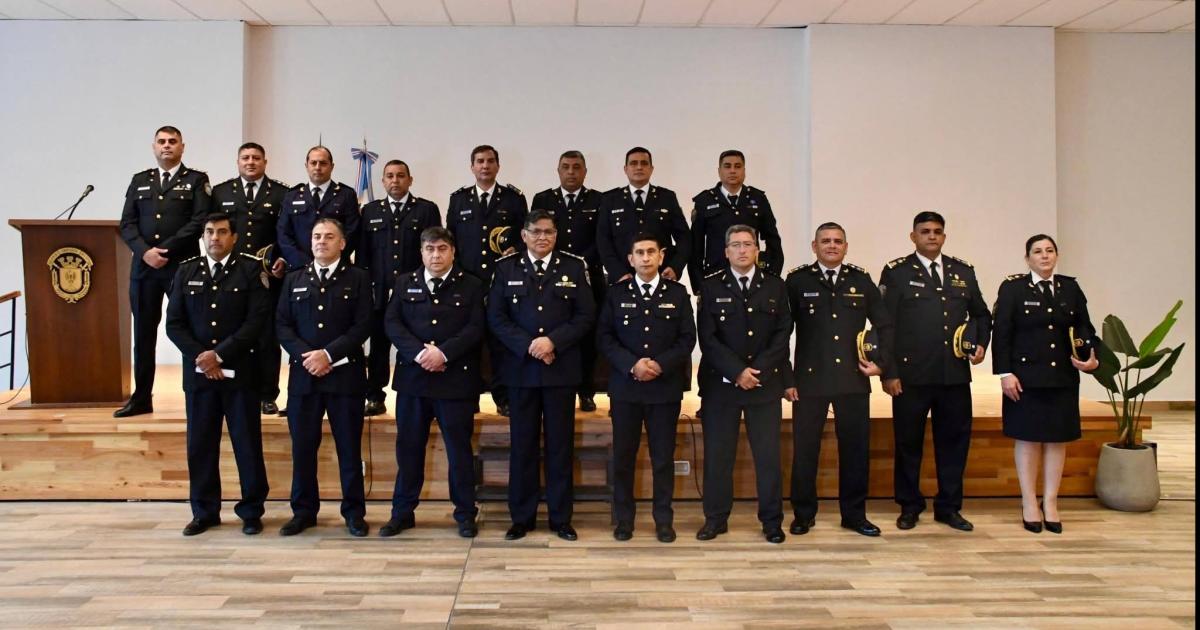 Asumieron las nuevas autoridades de la Plana Mayor Policial