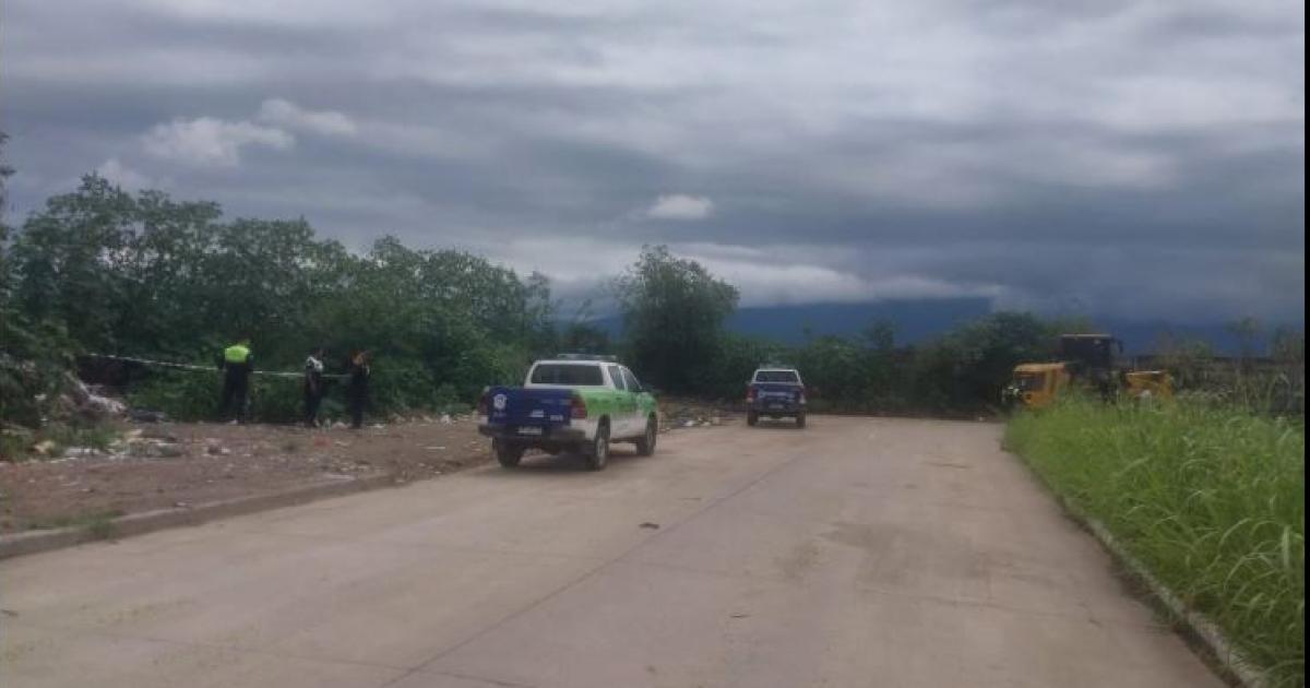 Conmocioacuten- hallaron el cuerpo de una mujer dentro de una bolsa de consorcio