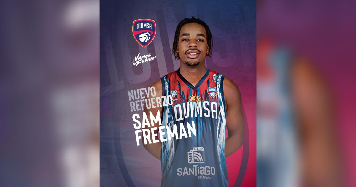 Sam Freeman es el nuevo extranjero de Quimsa